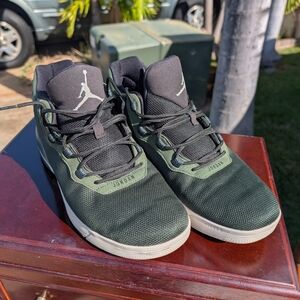 Jordan Sneakers in Black and Green